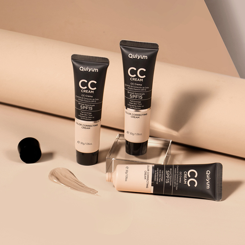 Cross-border temu Quiyum CC Cream 30ml (tube) Concealer and Lifting cosmetics wholesale full figure