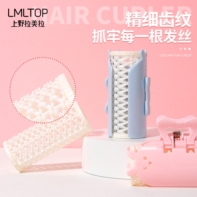 LMLTOP 2 large cartoon curling irons that won't damage hair, bangs curling irons, and hair curlers SY1019 Specification drawing