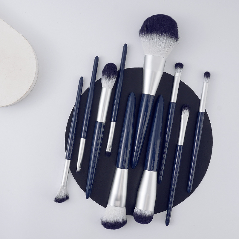 Cangzhou Bihai Chaosheng offers a complete set of 10 makeup brush sets, including foundation brushes, blush brushes, eyeshadow brushes, and makeup tools details Picture
