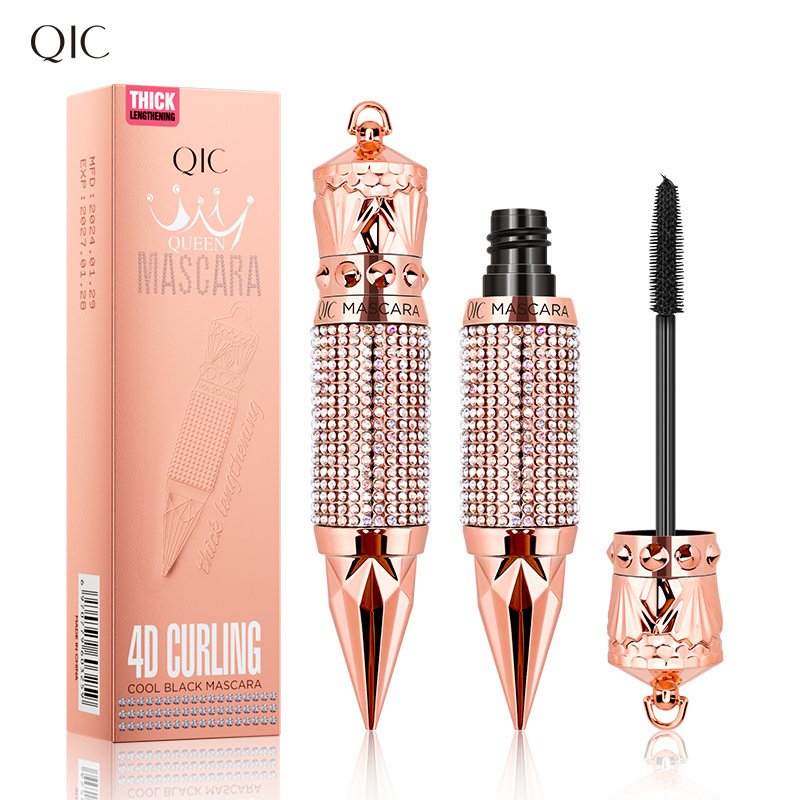 New product Queen Mascara: Thick, slender, base, curling, waterproof, and non-smudge. Live-streaming recommended mascara Item Picture
