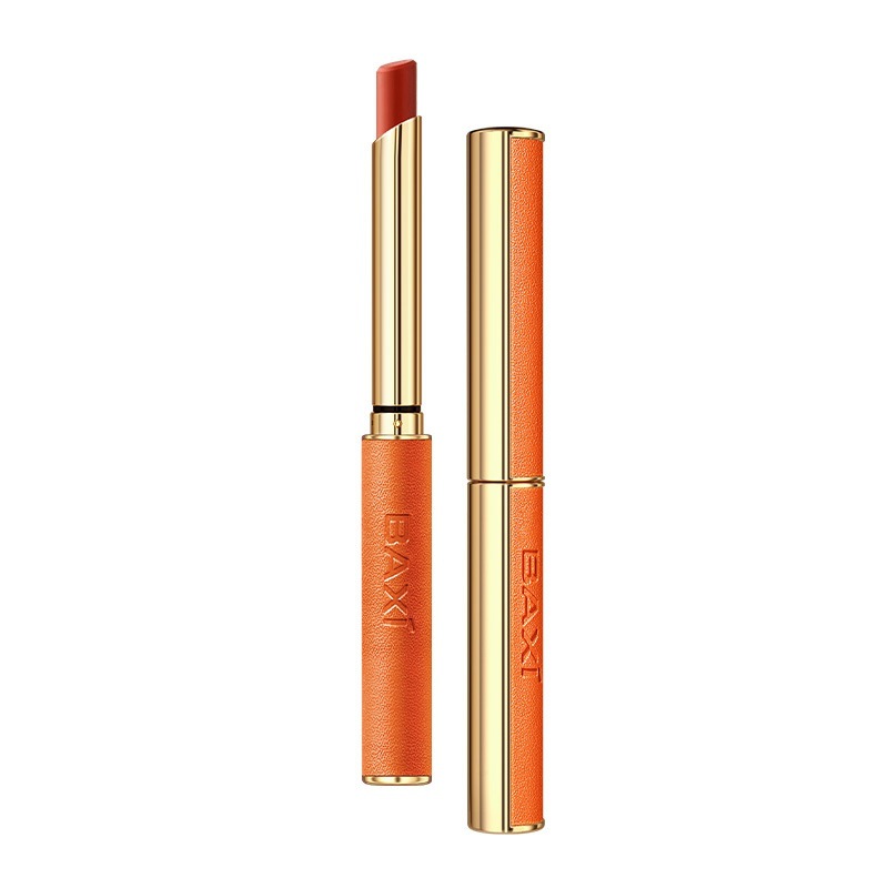 BAXI Small Tube Lipstick Set, velvet matte, waterproof and not easy to fade, student 4-tube lipstick set box Item Picture