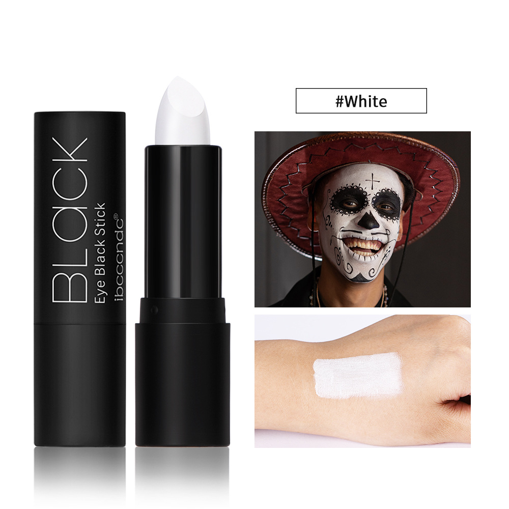 ibcccndc Black Painting Cream Black Lipstick Lip Balm Eye Black Stick Halloween Facial Color Specification drawing