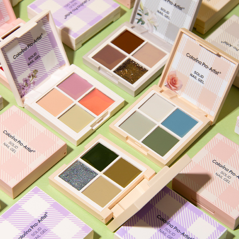 Customized domestic colored solid nail polish gel, ice-transparent white nude long-lasting painting gel, special phototherapy gel for nail salons details Picture