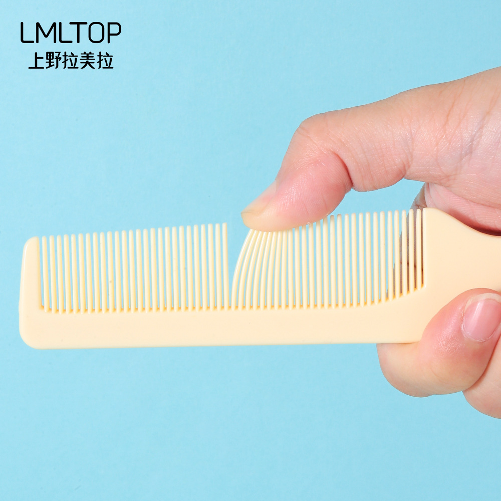 LMLTOP cute cartoon straight hair Comb, ABS close-toothed comb, portable hair care comb wholesale, carefully selected Specification drawing