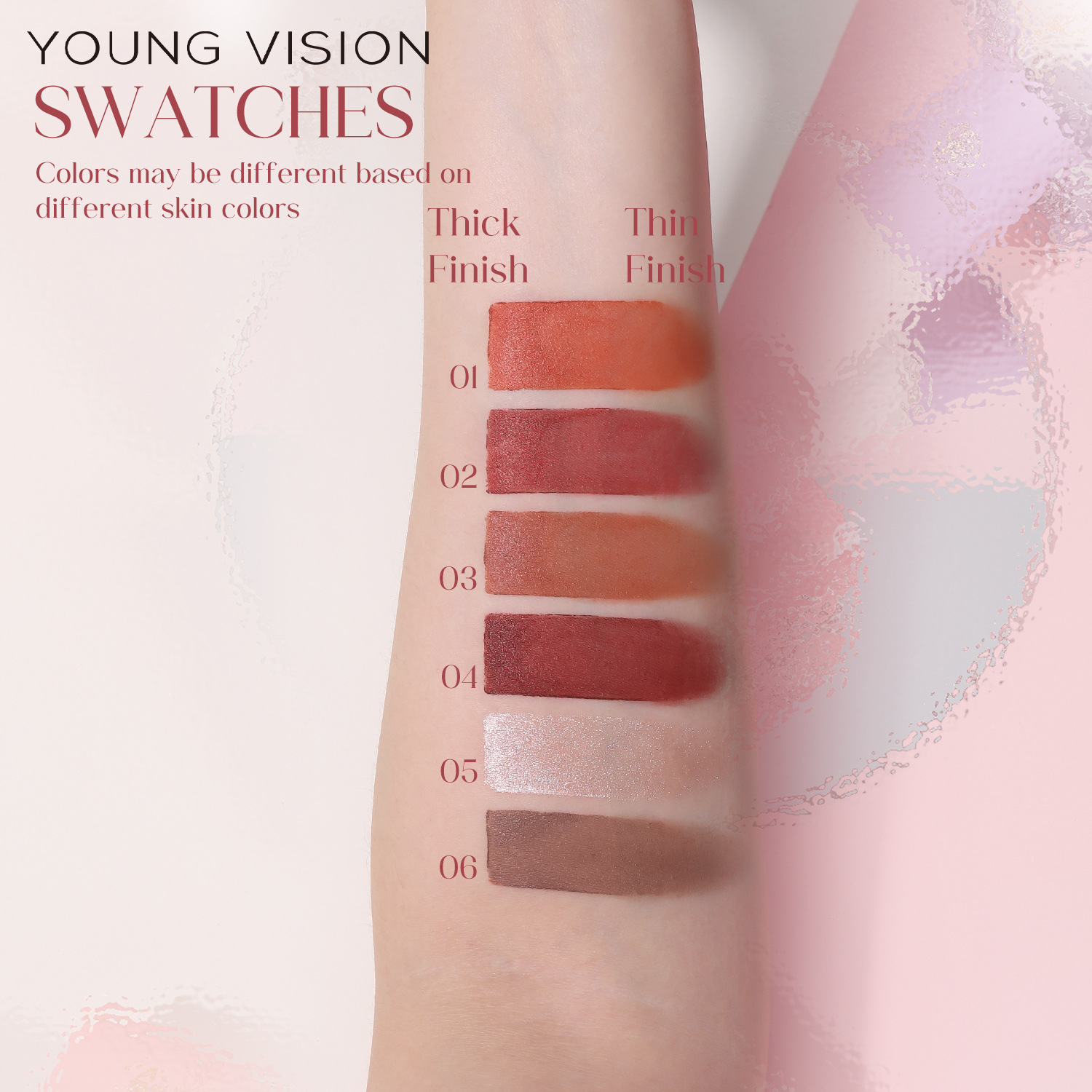 YOUNG VISION Multi-functional Makeup Stick, Lazy Person's Highlighter Contouring Blush, Matte Blush Stick wholesale details Picture