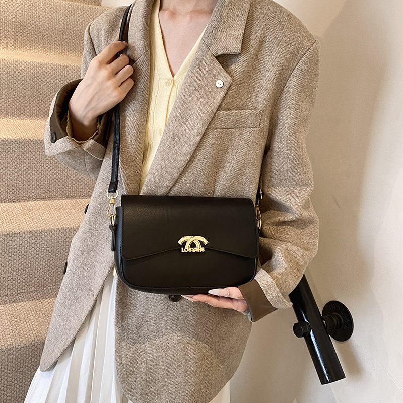 Fashionable and versatile small square bag, new autumn and winter style work and commuting bag, women's bag, simple single-shoulder bag, women's crossbody bag Specification drawing
