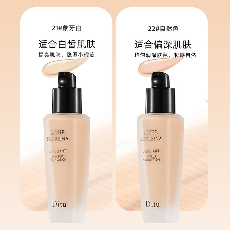 Ditu Light and hydrating Foundation for concealing, even out skin tone and no smudging bb Cream Application Scenario