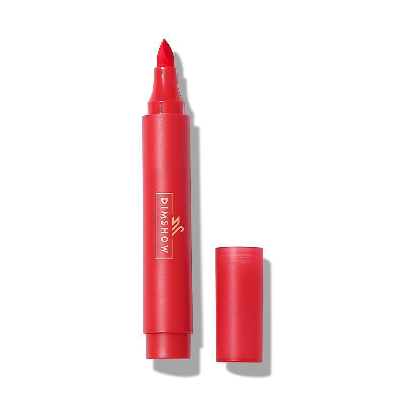 Cross-border DIMSHOW lipstick, water lip liner, lip gloss pen, matte finish, not easy to stick to cups, dye lip liquid details Picture