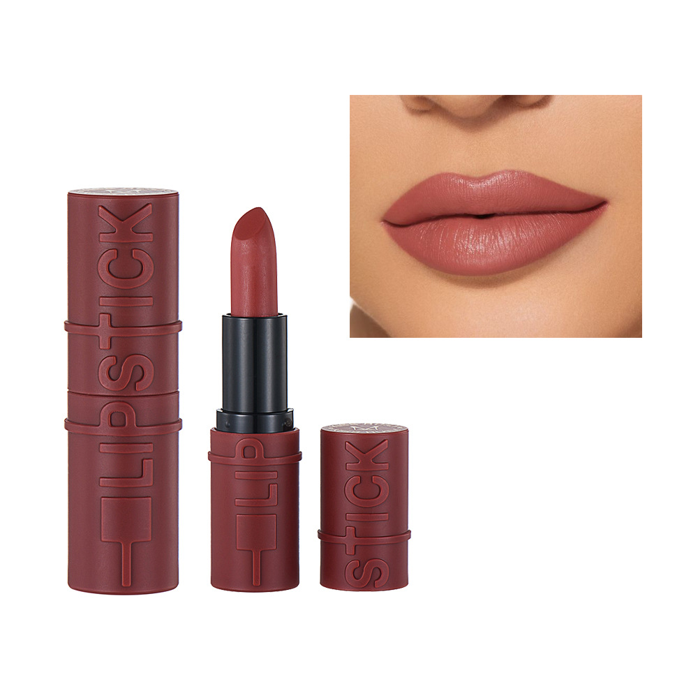 New cross-border lipstick matte matte velvet long-lasting non-fading lipstick lip cosmetics Specification drawing