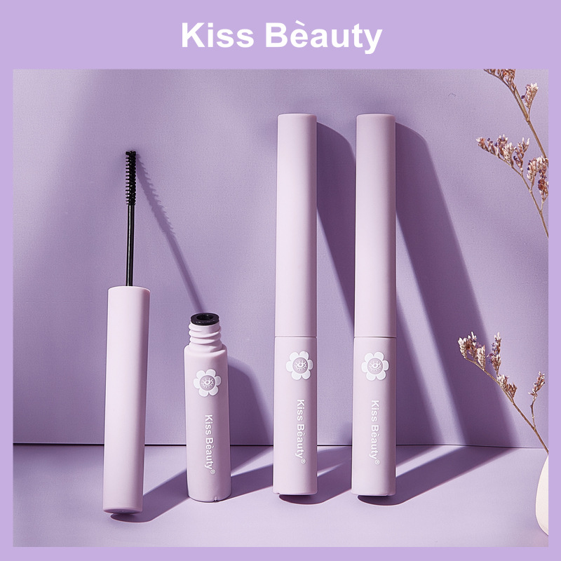 KissBeauty's long, curly and fine mascara is waterproof and sweat-proof. The small brush head prevents eyelashes from clumping and is less likely to smudge Item Picture