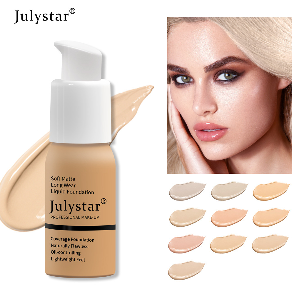 Julystar Non-smudging foundation, Foundation Cream, Foundation Cream Foundation full figure