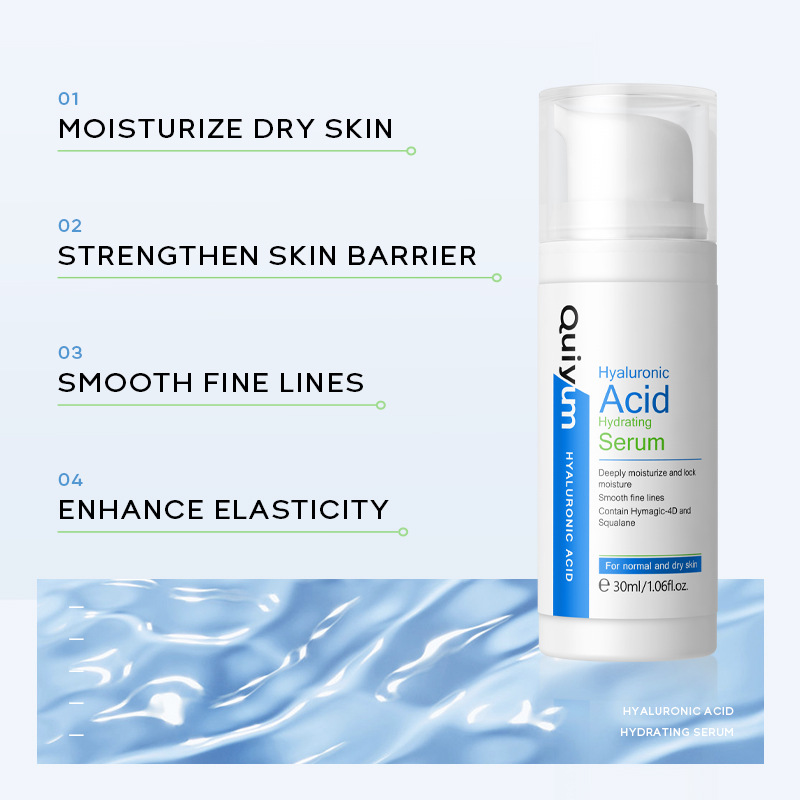 QUIYUM Hyaluronic Acid Essence, Hyaluronic Acid Spray, Hydrating and Repairing Serum 30ml, available for wholesale from the manufacturer Specification drawing