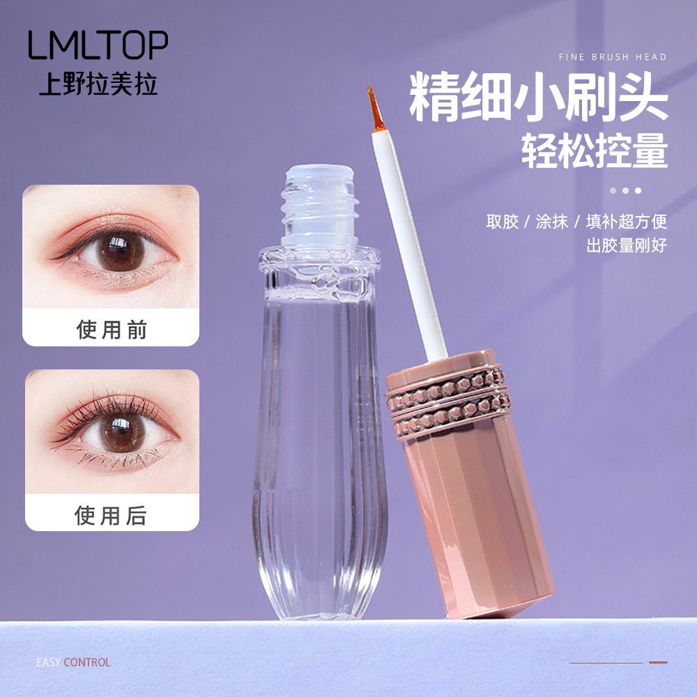 LMLTOP diamond-shaped transparent false eyelash Glue, Natural and long-lasting Double Eyelid Adhesive SY021 Specification drawing