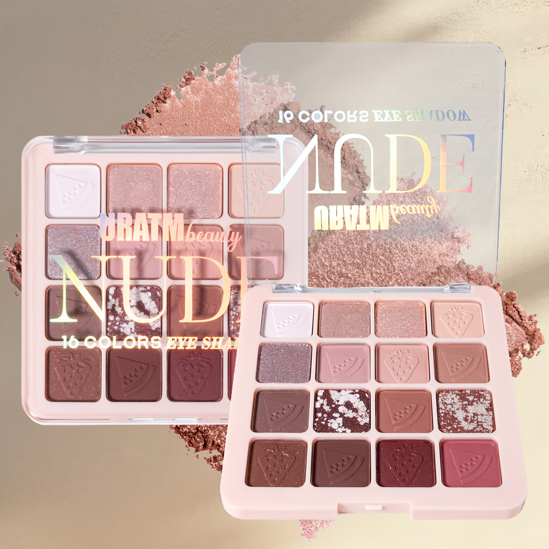 Cross-border bestseller multi-functional all-in-one makeup palette, matte pearlescent eyeshadow, high-gloss contouring all-in-one eyeshadow palette for beauty Item Picture