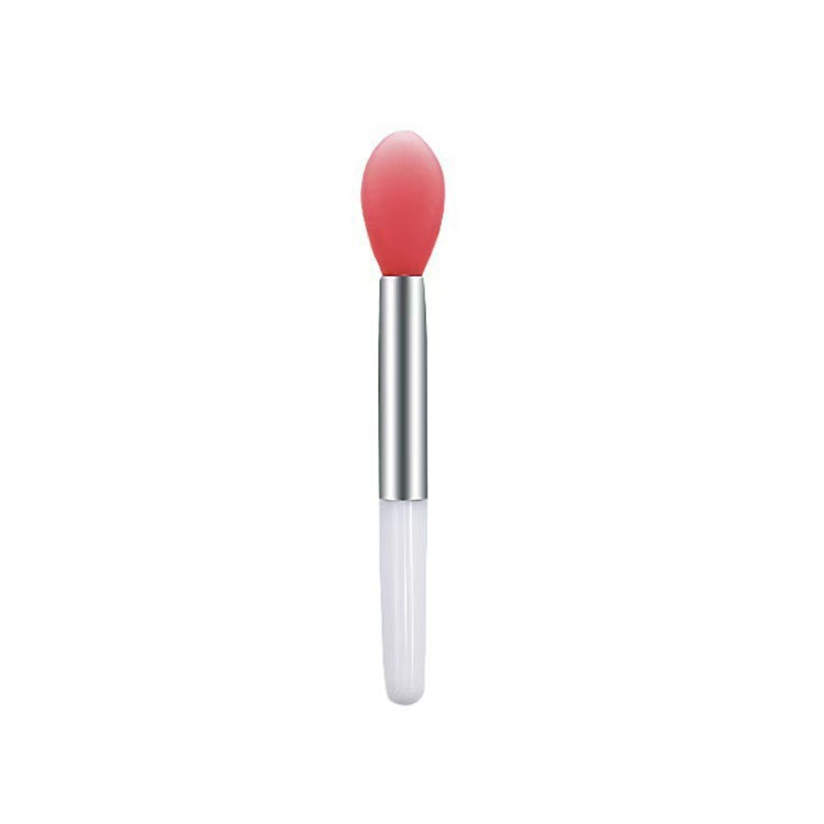 Mini lip brush, red lip brush, mask lip gloss, silicone lip brush, individual packaging, dust-proof eyeshadow makeup brush Item Picture