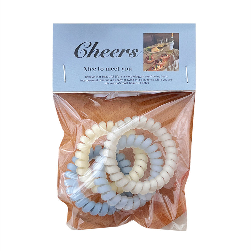 The simple matte sea salt blue hair band is elegant and versatile, with a girlish heart. It features a high-elasticity, durable and seamless hair accessory Item Picture
