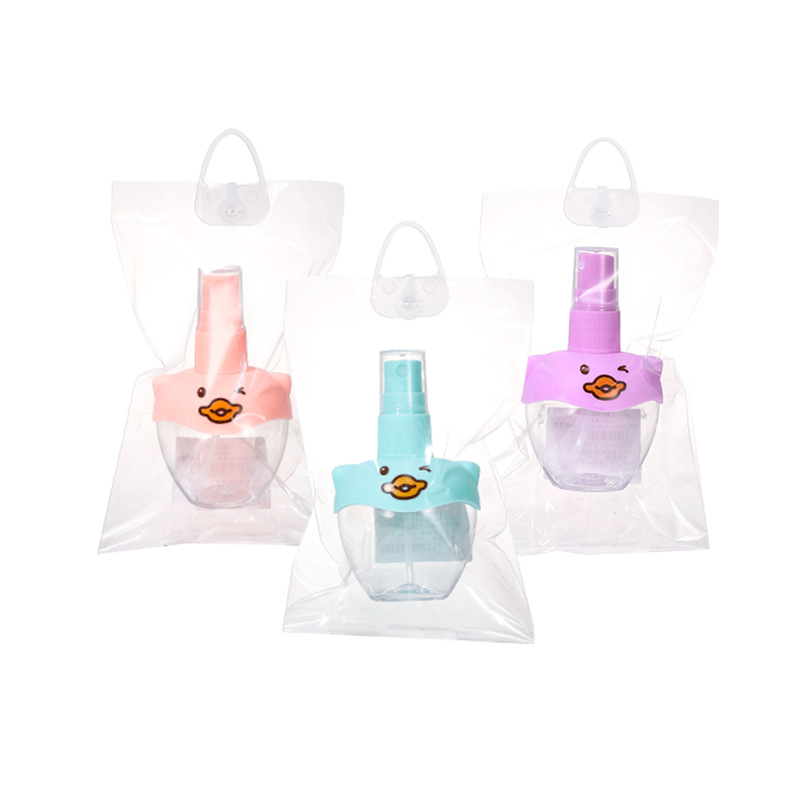 LMLTOP Cartoon Spray Bottle 60ml Cosmetic Dispensing bottle Travel Compact Portable Empty Bottle Spray Bottle SY719 Item Picture