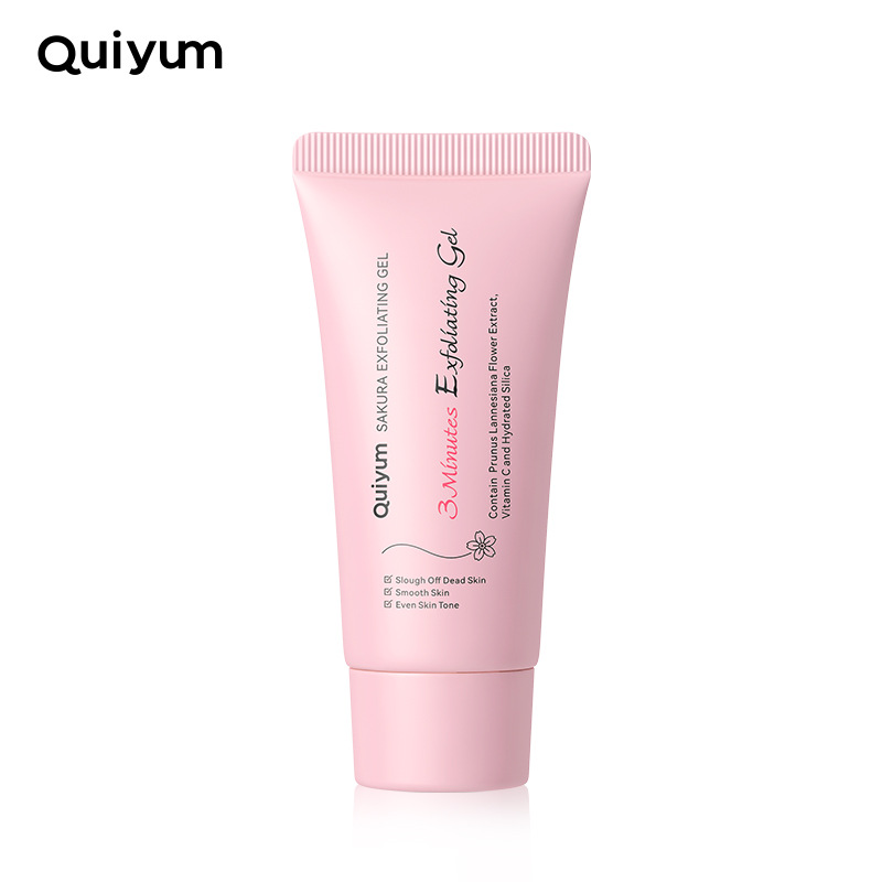 temu version QUIYUM Cherry Blossom Keratin Gel 50g (Tube) Facial Pore Cleansing Keratin Manufacturer Item Picture