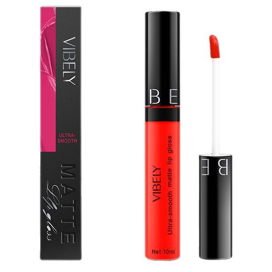 VIBELY Cross-border Makeup Amazon matte non-stick cup lip gloss Non-fading long-lasting liquid Lipstick Export version Item Picture