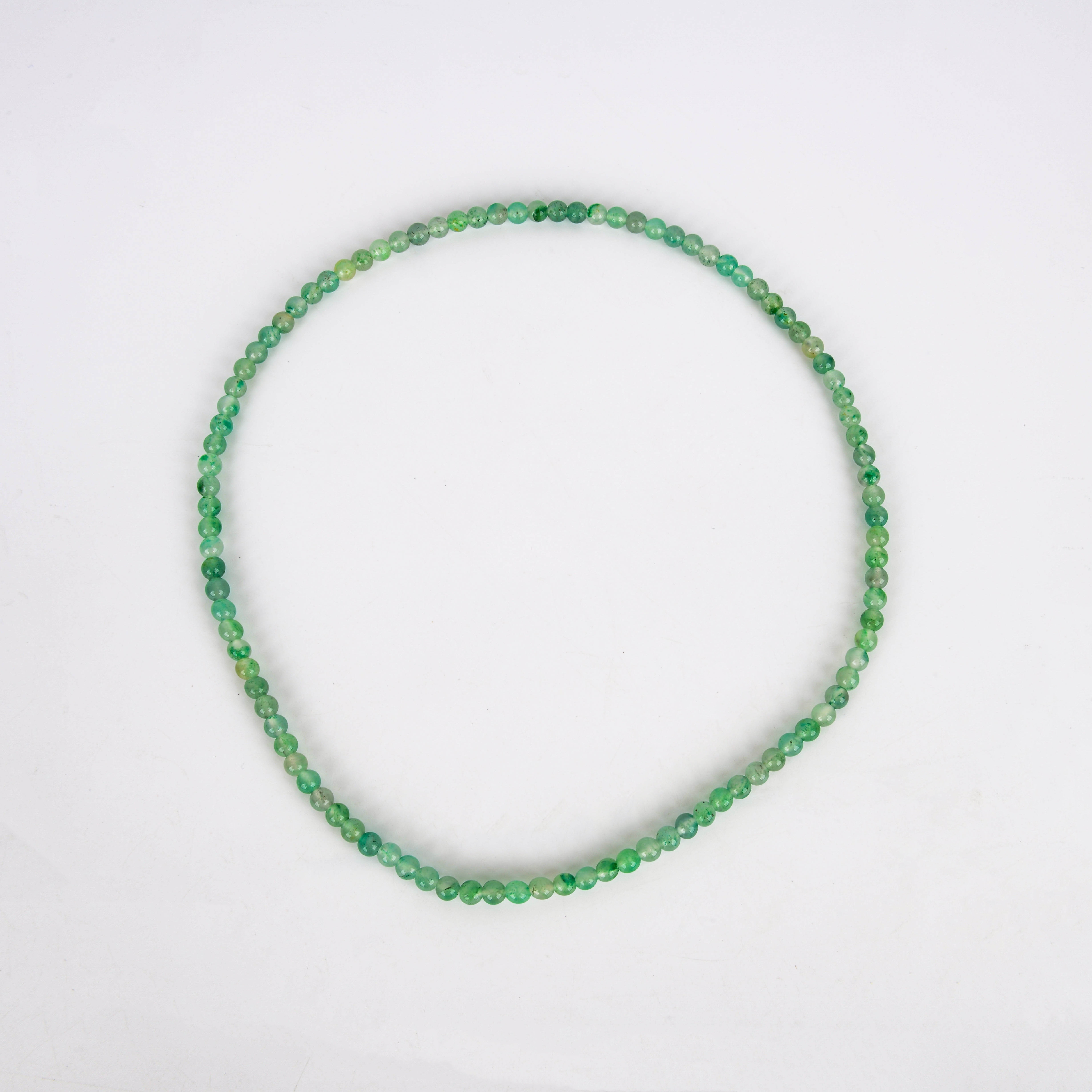 African green design bracelet, necklace, earrings, Douyin hit Mother's Day gift, niche high-end three-piece set wholesale