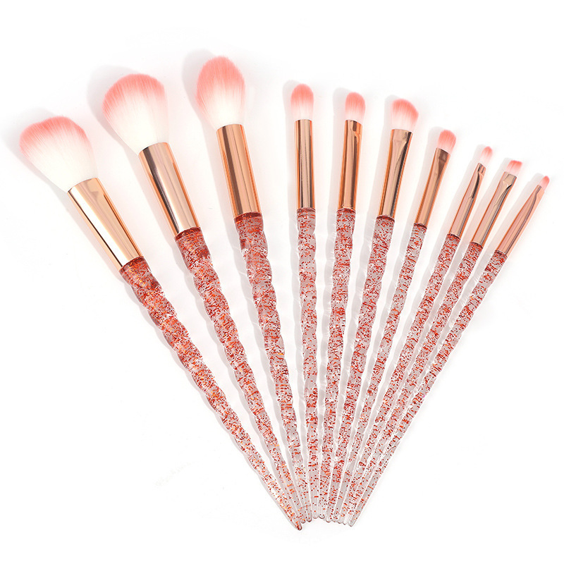 High appearance level unicorn soft makeup brush, blush, eyeshadow brush, contouring brush, easy to smudge and non-irritating makeup brush wholesale Item Picture