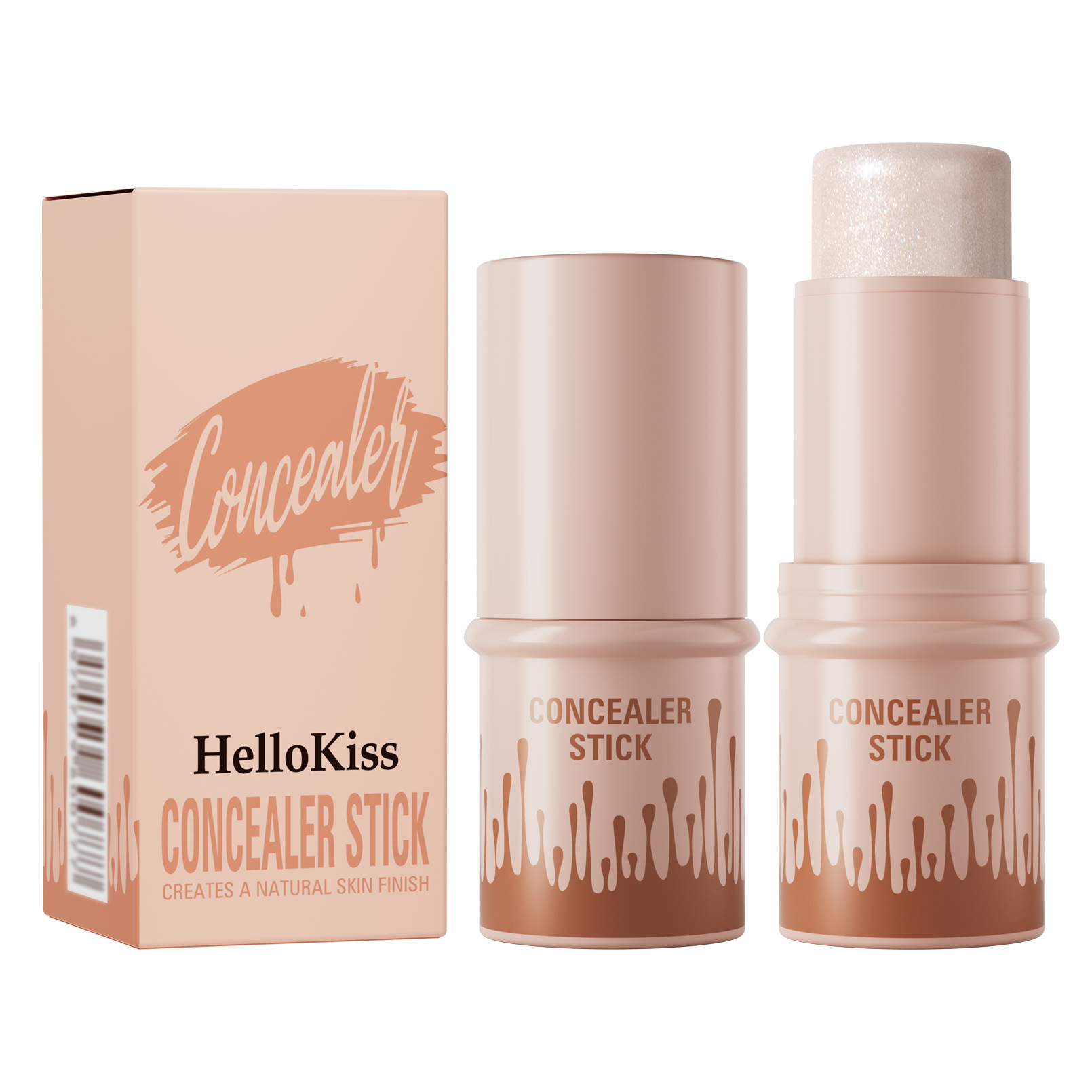 Hellokiss High-gloss Contouring Stick, Three-dimensional facial Contour Enhancement, Blush, Multi-functional Makeup Stick Bronzer Item Picture