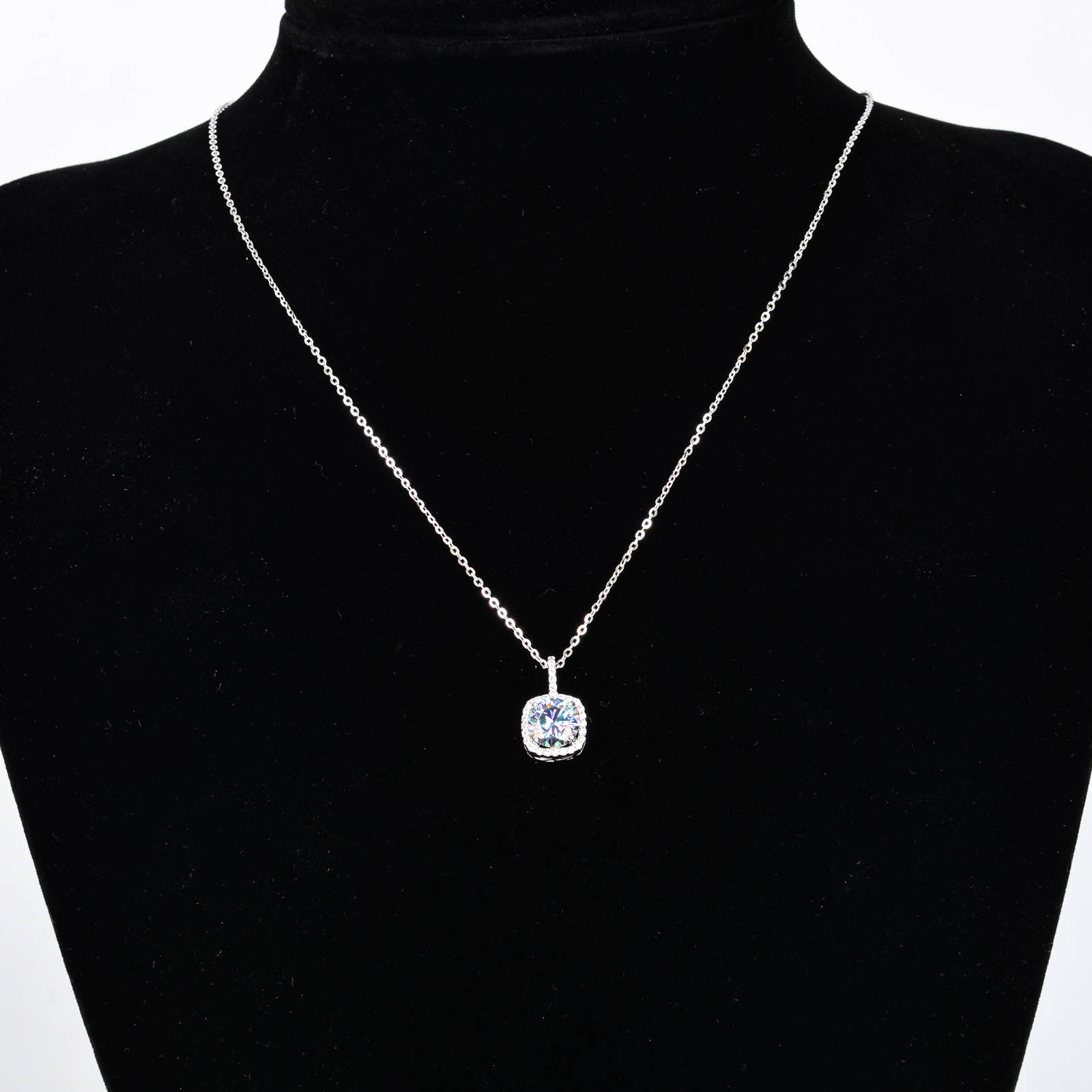 s925纯银三秒心动项链女轻奢小众设计锁骨链送女友情人节礼物厂家