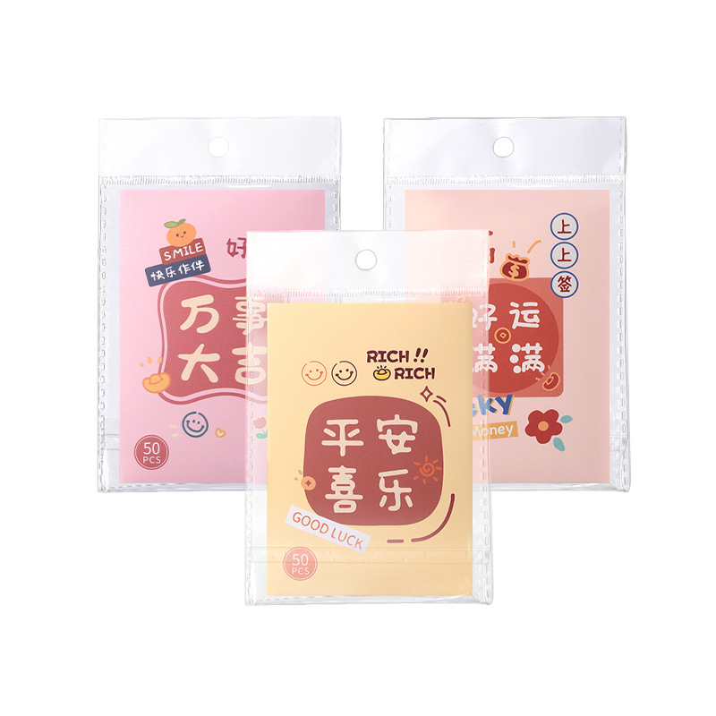 【 Free shipping per piece 】LMLTOP 50 pieces, 100 pieces of portable facial oil-absorbing paper, refreshing facial oil-removing paper Item Picture
