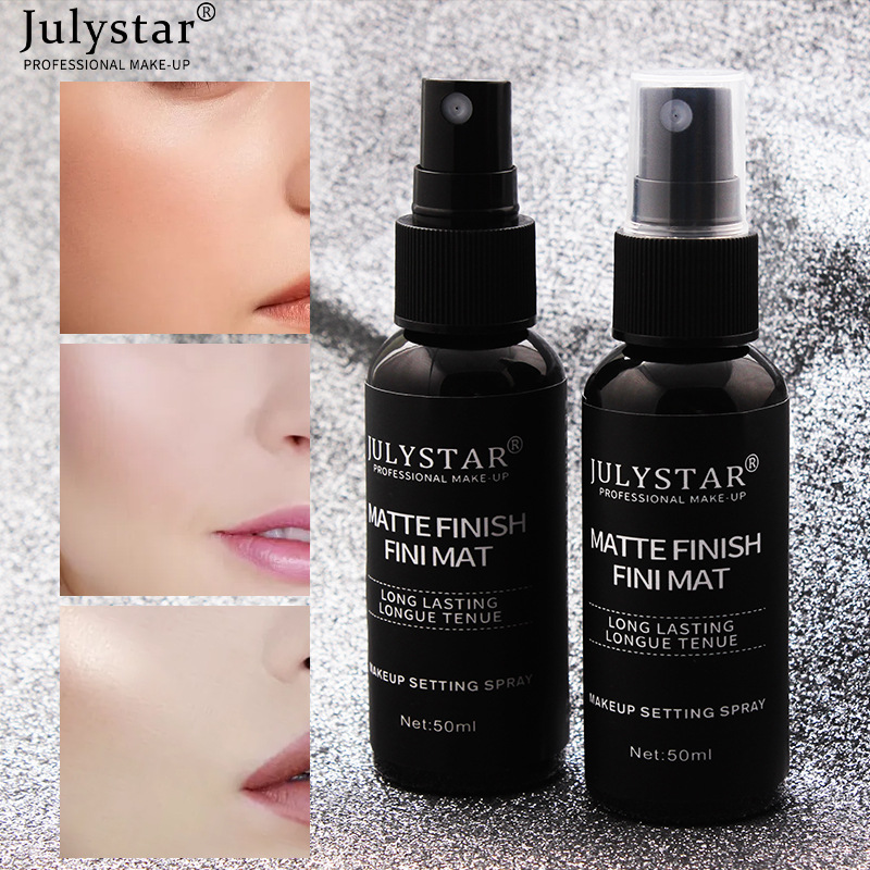 Julystar Refreshing Setting Toner Portable 50mlbao Moistening and Penetrating Setting Spray full figure