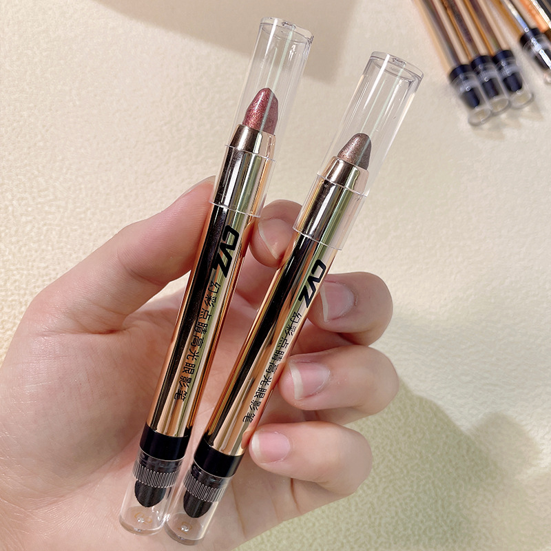 CVZ Iridescence Highlight High Gloss Eyeshadow Pen, Natural and versatile, Pearl Fine Sparkle Star Diamond Eye Eyeshadow 6 colors available for wholesale Specification drawing