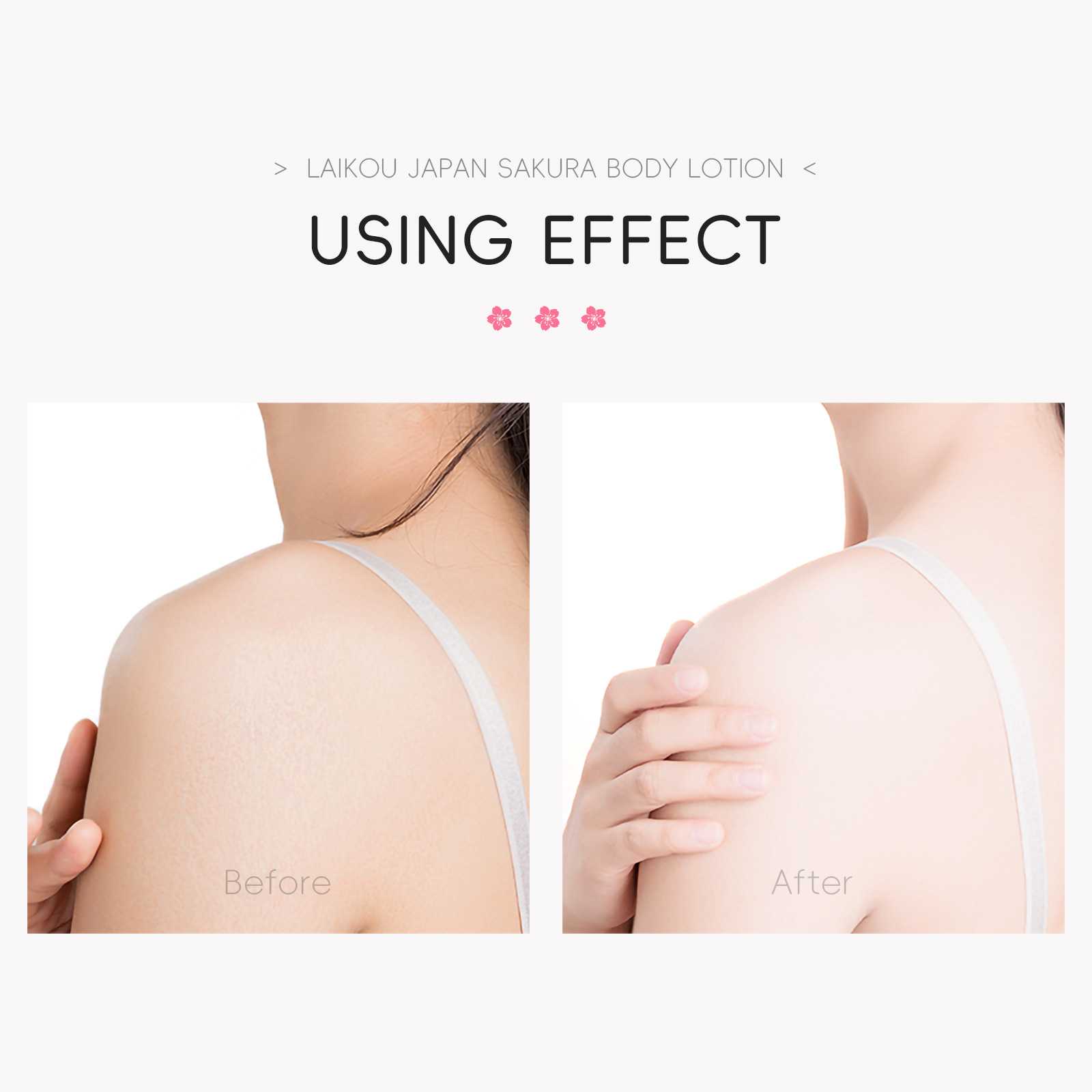 LAIKOU Cherry Blossom Body Lotion 80g Moisturizing, Lingering Fragrance, Hydrating and Moisturizing Skin Lotion in stock from the manufacturer Specification drawing
