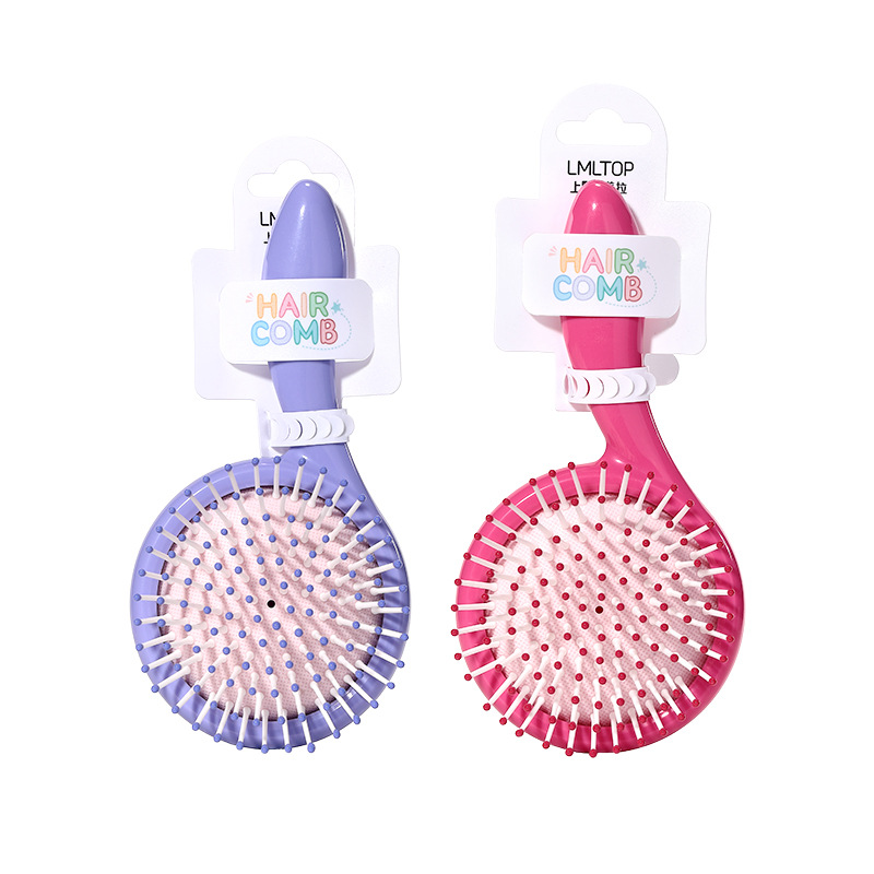 LMLTOP Lollipop scented massage airbag Comb, cute, small and portable air cushion comb, hair comb SY765 Item Picture