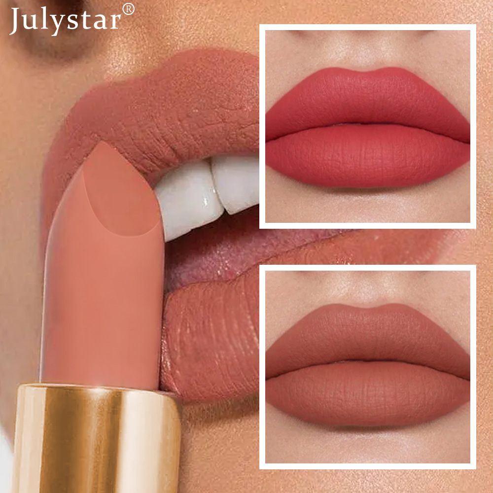 Julystar Christmas Beauty Lipstick is a matte lipstick that is easy to apply and does not fade for Halloween Application Scenario