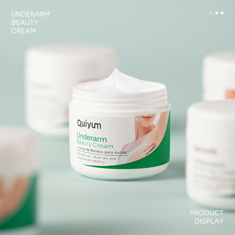Cross-border QUIYUM Underarm Cream 30g for skin brightening, hydrating and moisturizing. Manufacturer's wholesale stock available Application Scenario