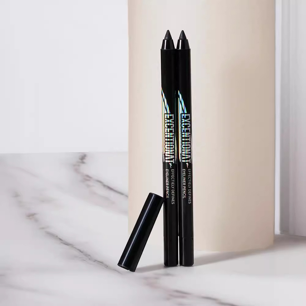 GIGIROSE small plastic stem eyeliner pen has a rich color, dries quickly, is water-resistant, sweat-resistant and not easy to smudge Specification drawing