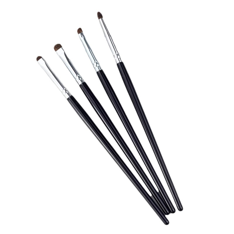 Beginner's little horsehair eyeshadow and eyeliner detail brush, fine blending makeup brush set, portable beauty tool from Cangzhou Item Picture