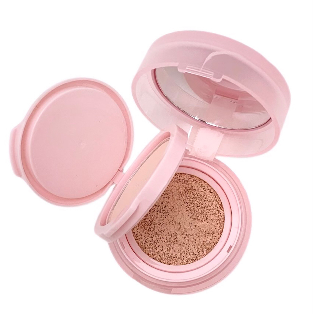 Gege bear Goge Little Bear's nude, clear and transparent double-layer cushion powder compact naturally brightens the skin. The base layer is long-lasting and does not smudge Item Picture