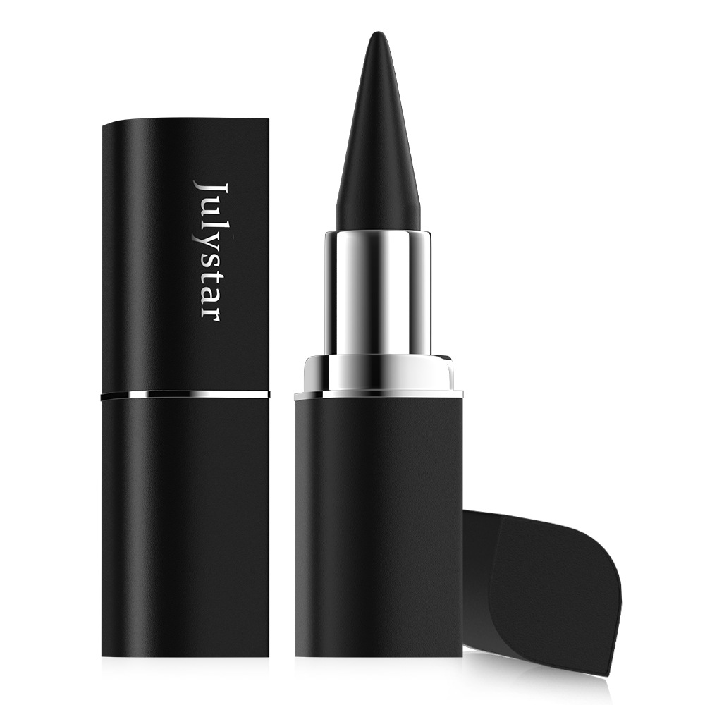 Julystar Matte Long-lasting Waterproof Quick-Drying eyeliner Cream Eyeliner Solid Cool Black Eyeliner Pen Wholesale Application Scenario