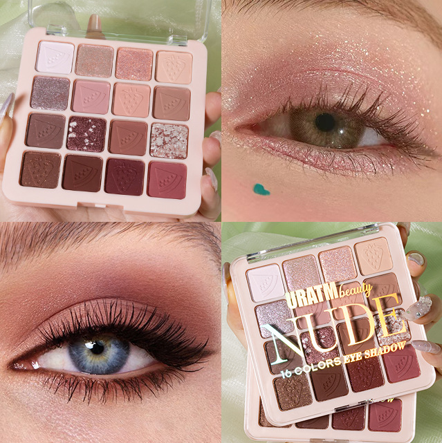 Cross-border bestseller multi-functional all-in-one makeup palette, matte pearlescent eyeshadow, high-gloss contouring all-in-one eyeshadow palette for beauty details Picture
