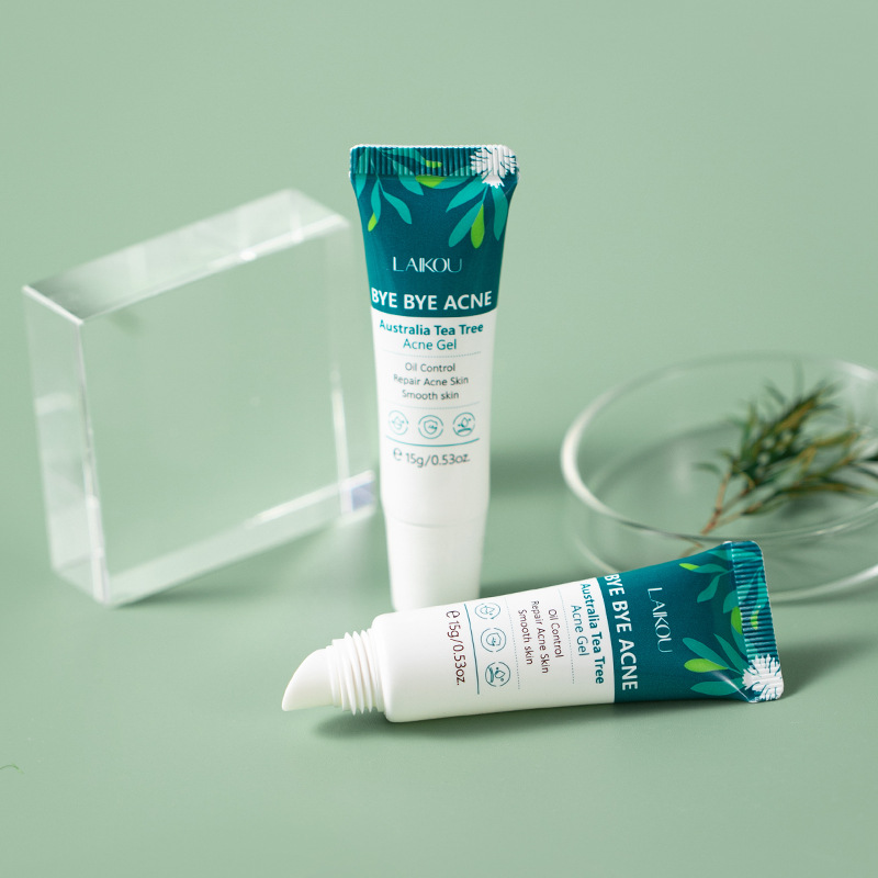 LAIKOU Australian Tea TREE ACNE Gel 15g Hydrating, Moisturizing and Improving Skin Manufacturer in stock full figure