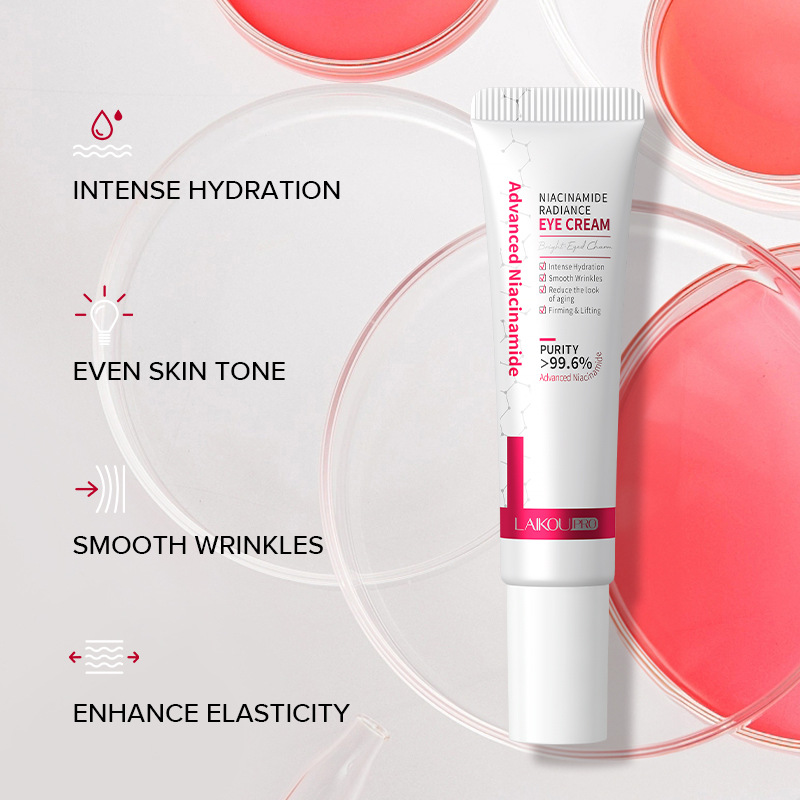 LAIKOU PRO Niacinamide Revitalizing Eye Cream 20g Hydrating, Moisturizing and caring for the skin around the eyes, in stock from the manufacturer full figure