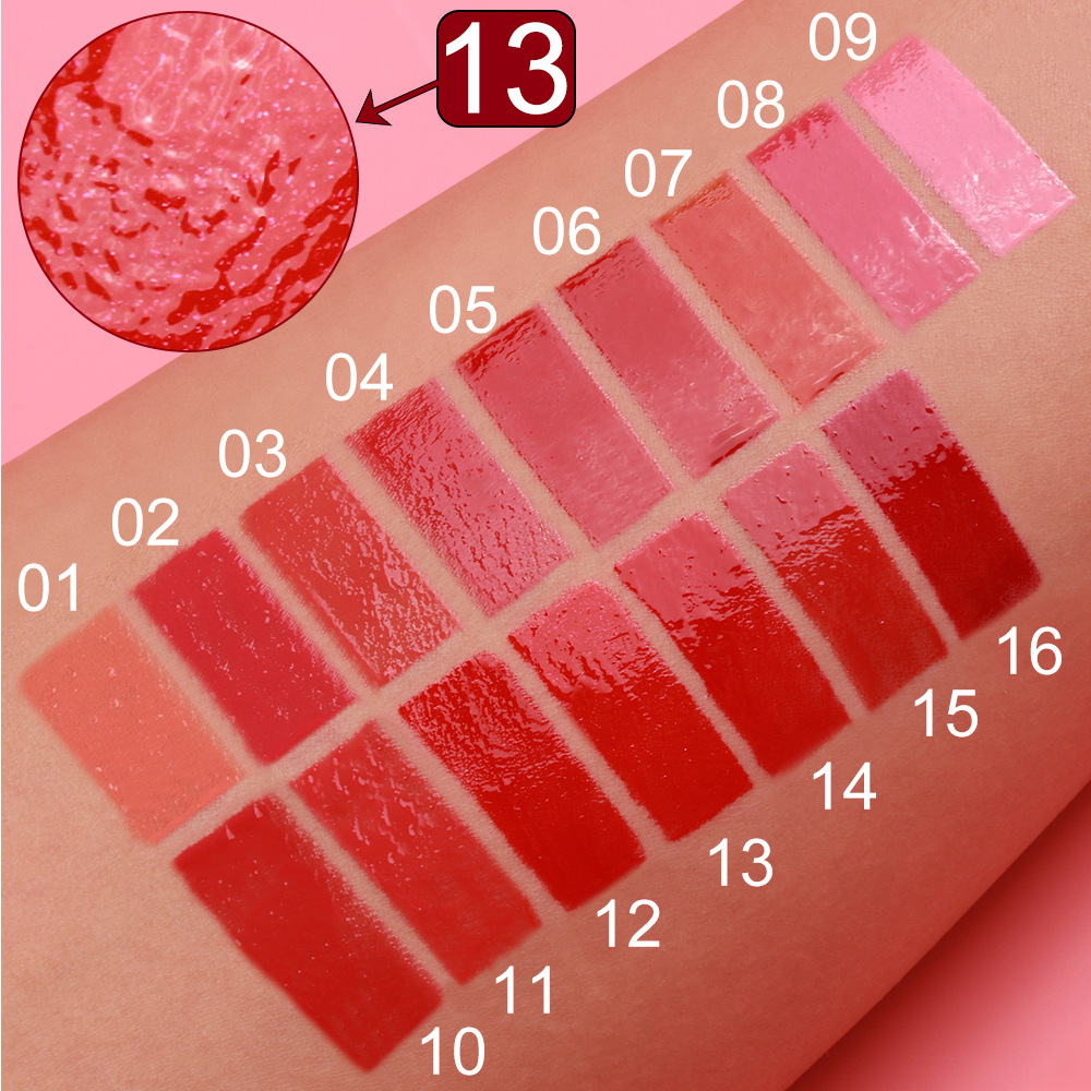 Check out DUNUF 16-color Moisturizing and nourishing Mirror Lip Gloss! Link Disclaimer - For Foreign trade only Application Scenario