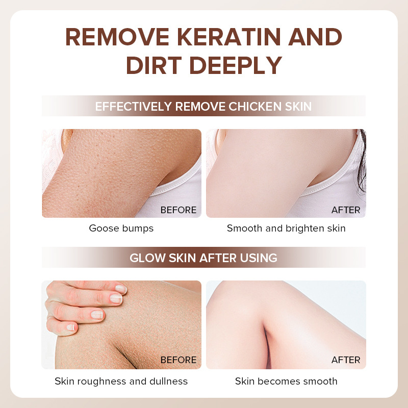 Laikou Body Coffee Scrub 350g from the manufacturer, a cross-border skincare product for cleaning pores and keratin details Picture