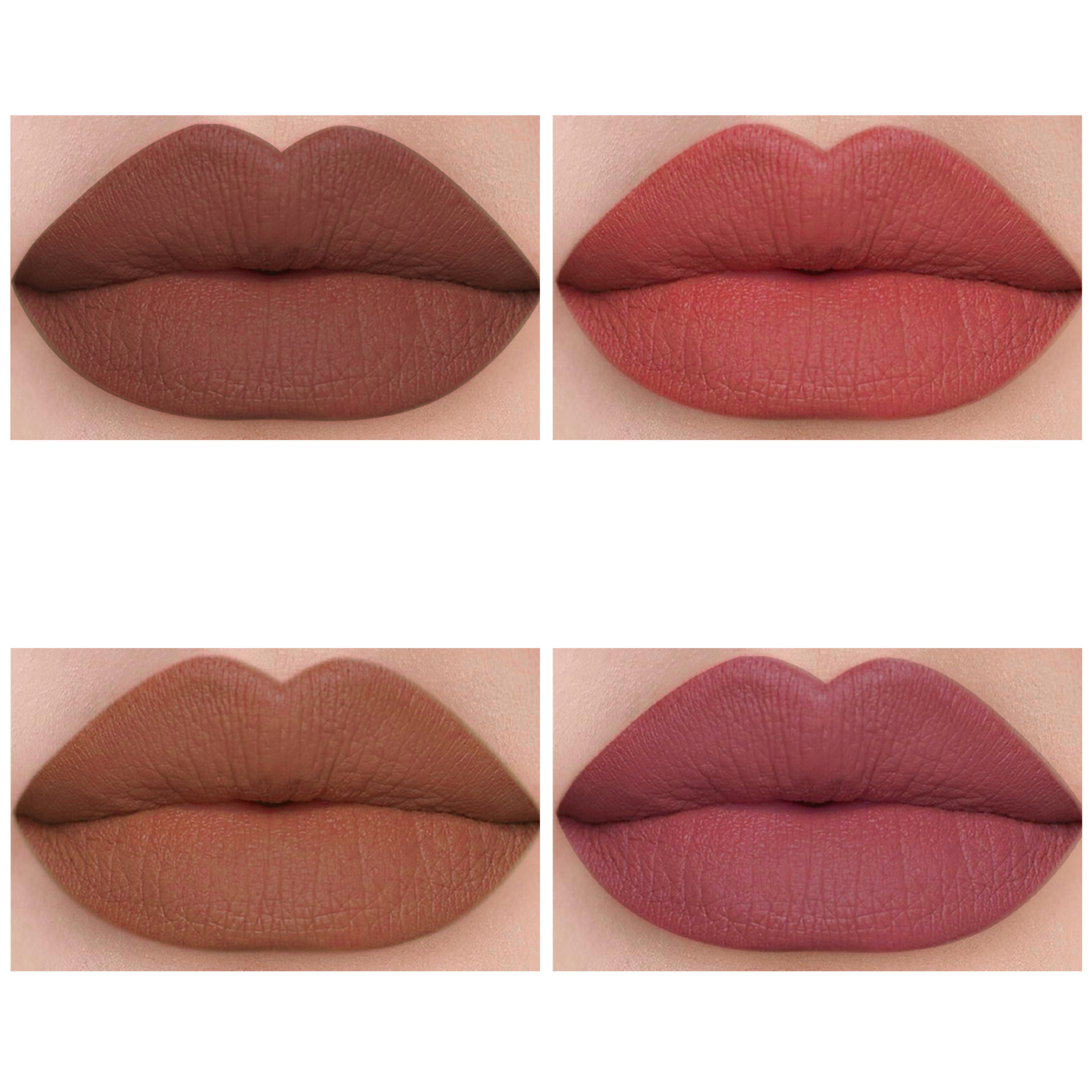 SHCOETY European and American cross-border 12-color matte lip liner pen set Nude color long-lasting and non-fading makeup wholesale details Picture