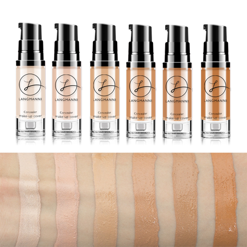 langmanni Foundation Concealer is not easy to smudge and BB cream is available in 6 colors Application Scenario