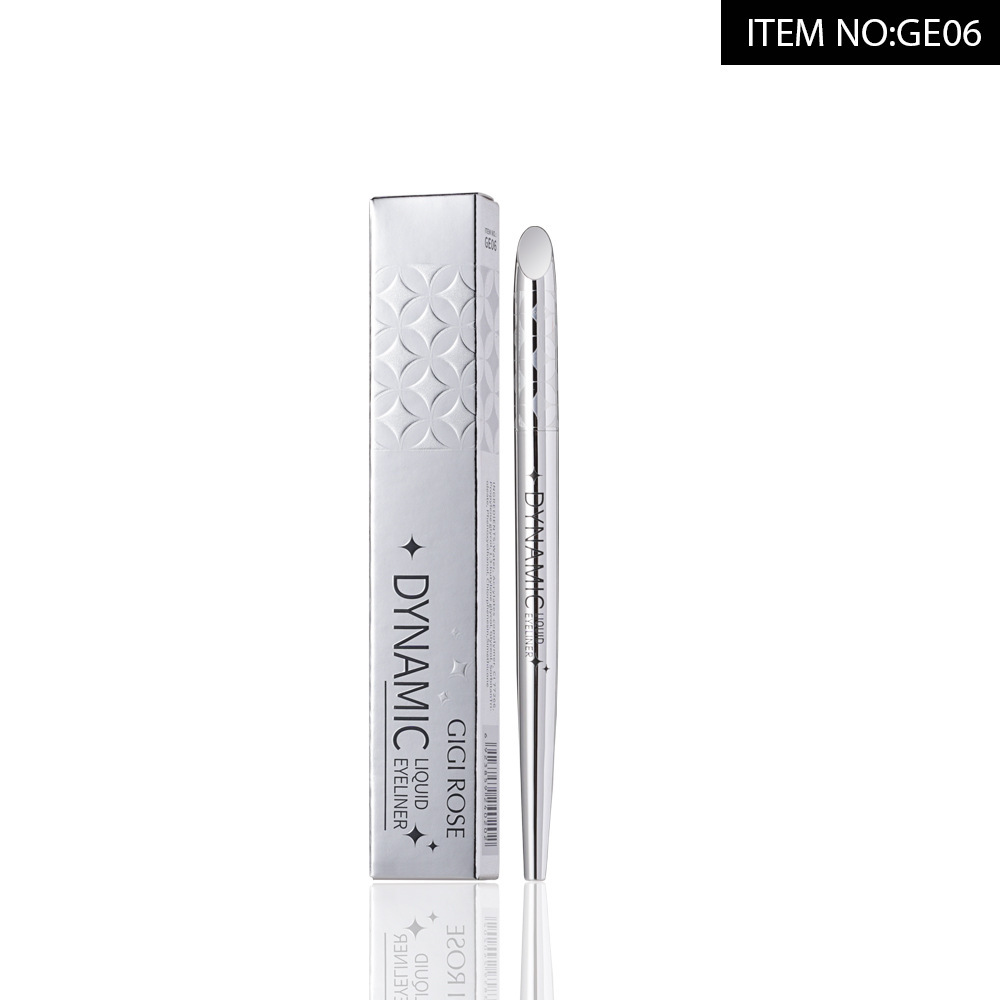 GIGIROSE eyeliner liquid pen forms a thick black base in one stroke, is water-resistant, sweat-resistant and does not smudge Item Picture