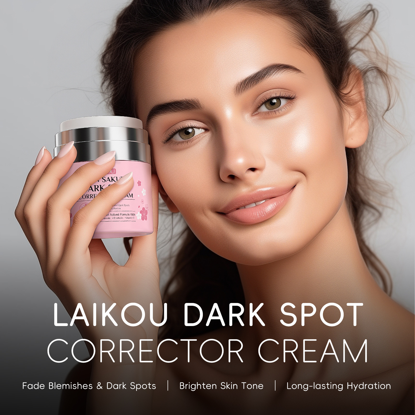 The new cross-border product, Laikou Cherry Blossom Cream 50g, is a hydrating, moisturizing and brightening moisturizing cream from an fda cosmetics manufacturer Application Scenario