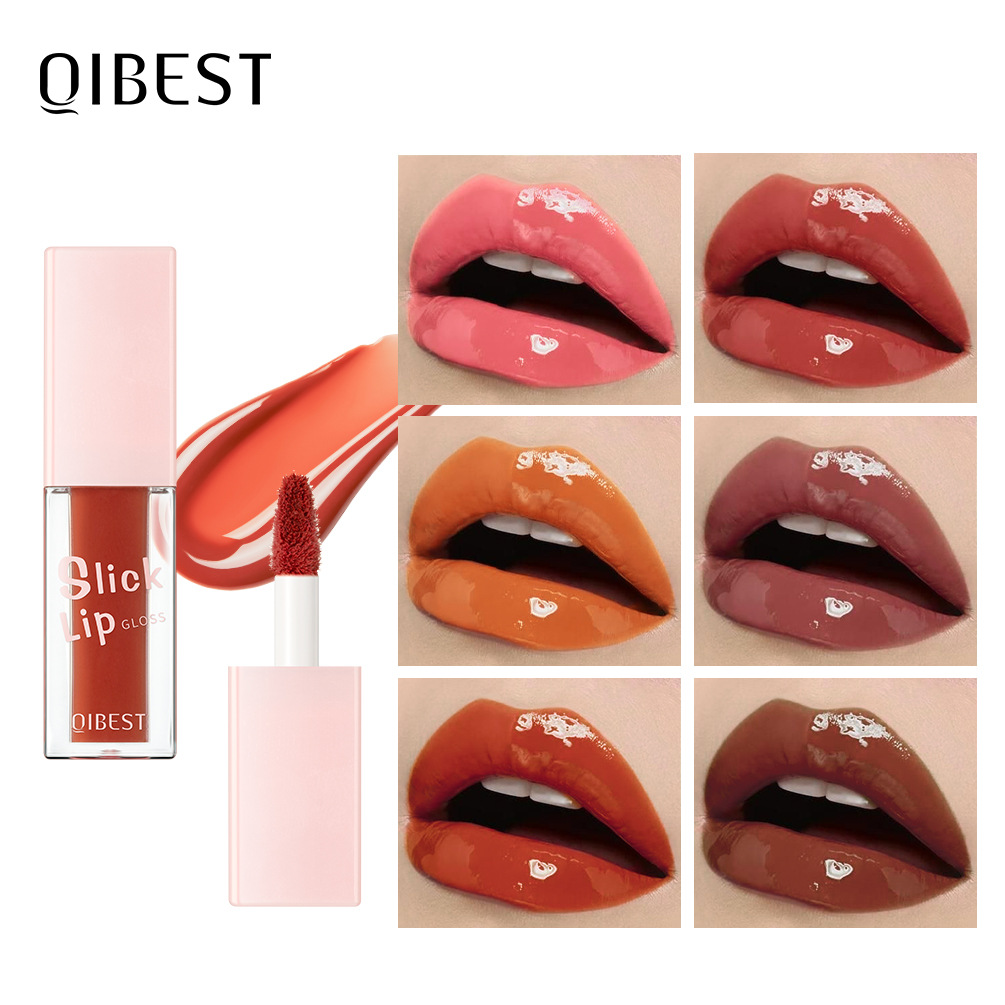 QIBEST Cross-border Lip Oil provides mirror-like moisturizing and long-lasting hydration, effectively reduces lip lines, and offers a natural and three-dimensional lip gloss. It is a perfect lip makeup full figure