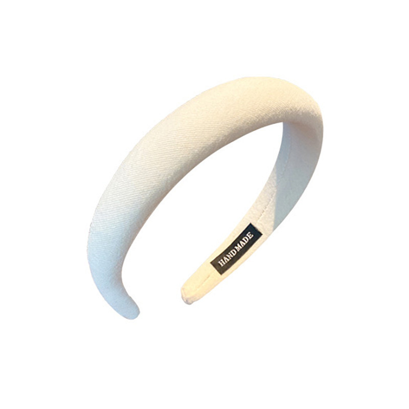 Autumn and winter coffee-colored hairband for women 2025 Maillard new hair tie high top pressure headband Versatile hairpin headwear Item Picture