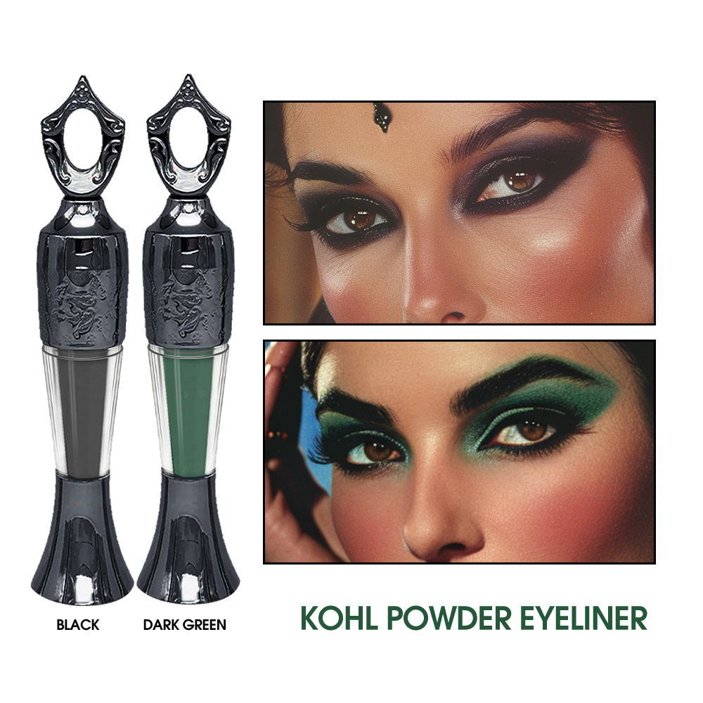 Lakerain Eye Powder, Egyptian-style eye powder full figure